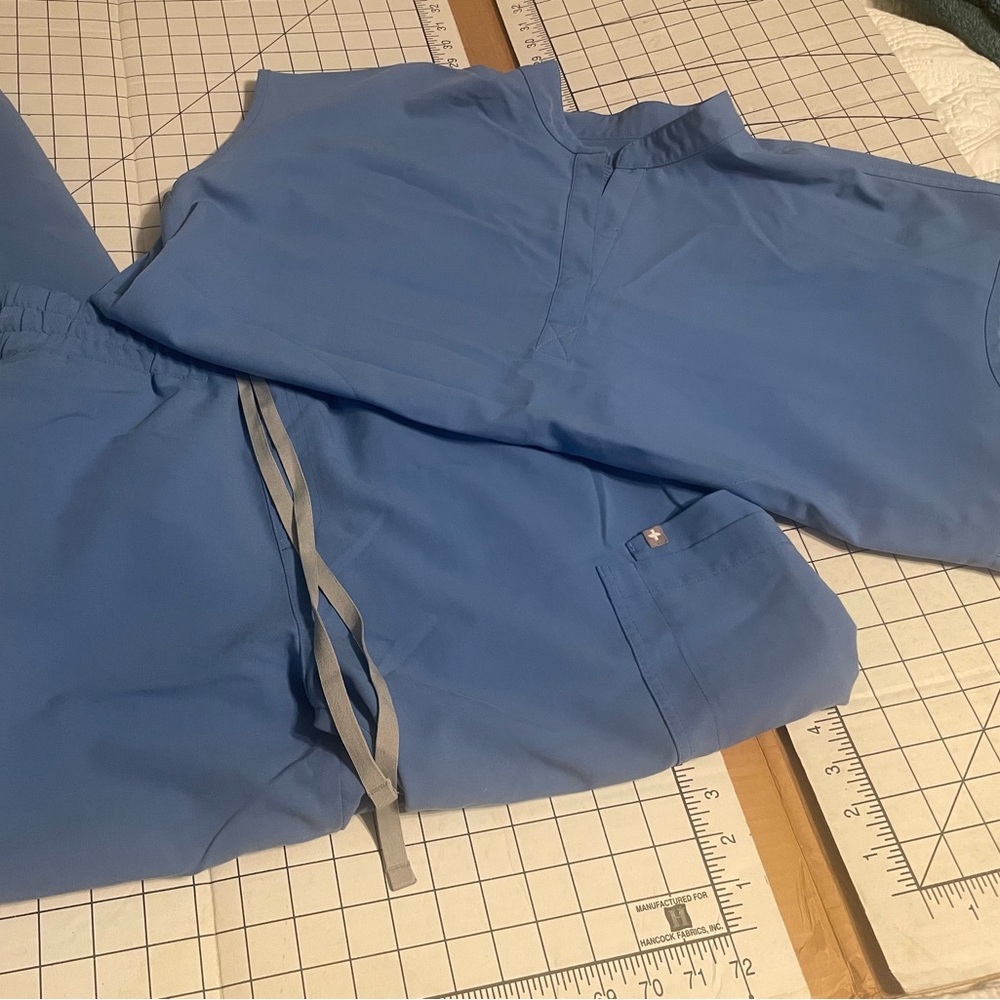 Figs Blue scrub set Relaxed Fit Joggers
